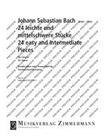 Bach, Johann Sebastian: 24 Easy and Intermediate Pieces Product Image