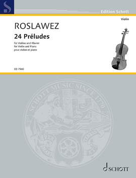 Roslavets, Nikolai Andreyevich: 24 Préludes