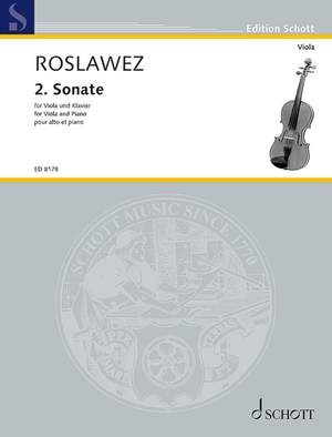 Roslavets, Nikolai Andreyevich: Sonata No. 2
