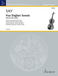 Say, Fazıl: Kaz Dağları Sonatı (Mount Ida Sonata) op. 82