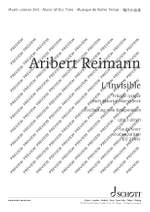 Reimann, Aribert: L'Invisible Product Image