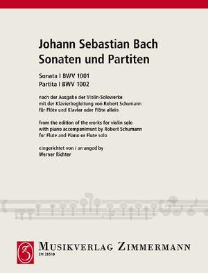 Bach, Johann Sebastian: Sonatas and Partitas Heft 1 BWV 1001/1002
