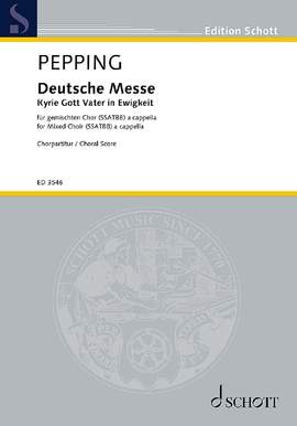 Pepping, Ernst: Deutsche Messe