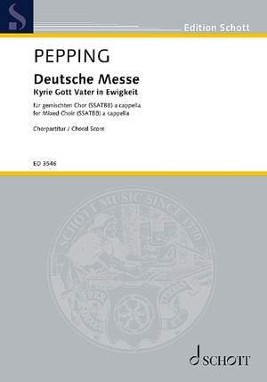 Pepping, Ernst: Deutsche Messe