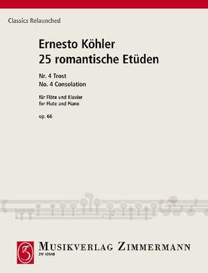 Koehler, Ernesto: 25 romantische Etüden op. 66/4