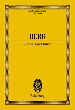 Berg, Alban: Violin Concerto