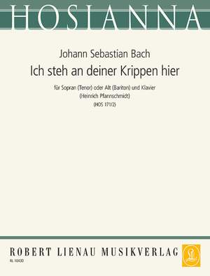 Bach, Johann Sebastian: Ich steh an deiner Krippen hier 171/2