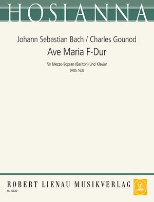 Bach, Johann Sebastian / Gounod, Charles: Ave Maria F major 163