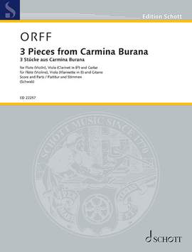 Orff, Carl: 3 Pieces from Carmina Burana