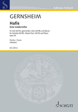 Gernsheim, Friedrich: Hafis