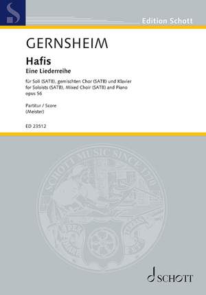 Gernsheim, Friedrich: Hafis