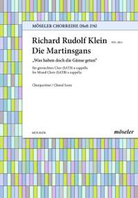 Klein, Richard Rudolf: Die Martinsgans 276