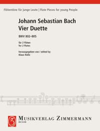 Bach, Johann Sebastian: Duets BWV 802 - 805