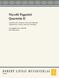 Paganini, Niccolò: String Quartet No. 2