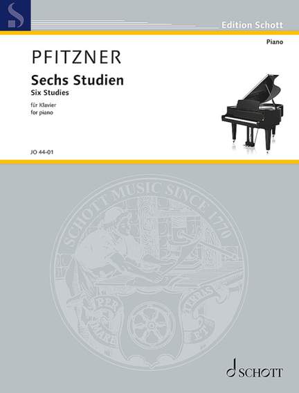 Pfitzner, Hans: Six Studies op. 51