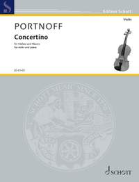 Portnoff, Leo: Concertino op. 23