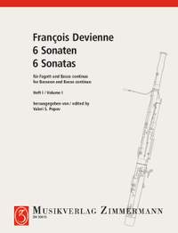 Devienne, François: 6 Sonatas Heft 1