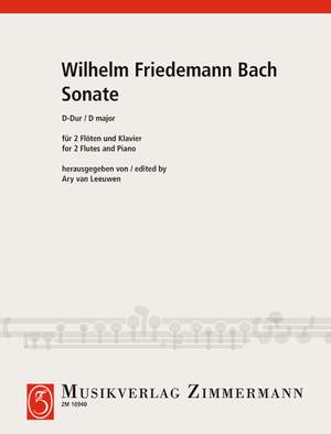 Bach, Wilhelm Friedemann: Sonata D major
