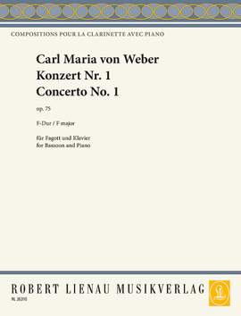 Weber, Carl Maria von: Concerto op. 75