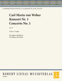 Weber, Carl Maria von: Concerto op. 75