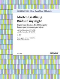 Gaathaug, Morten: Birds in my night 14 op. 32
