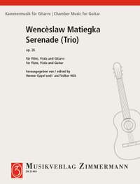 Matiegka, Wenzeslaus: Serenade (Trio) op. 26