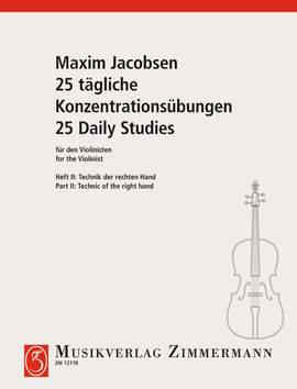Jacobsen, Maxim: 25 Daily Studies Heft 2