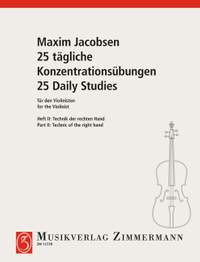 Jacobsen, Maxim: 25 Daily Studies Heft 2