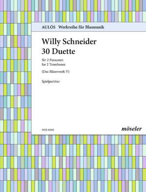 Schneider, Willy: 30 duets Heft 5