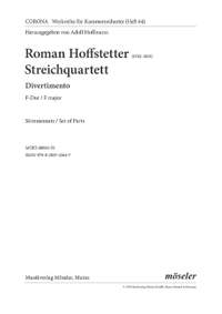 Hofstetter, Roman: Quartet F major 64