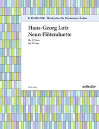 Lotz, Hans-Georg: Nine flute duets 8