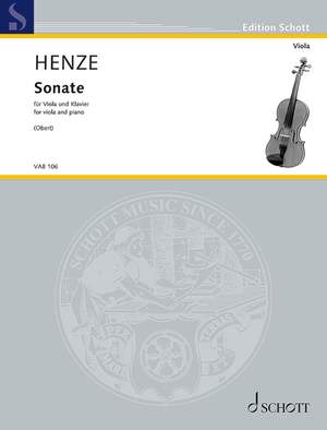 Henze, Hans Werner: Sonate