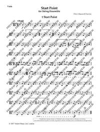 Maxwell Davies, Peter: Start Point