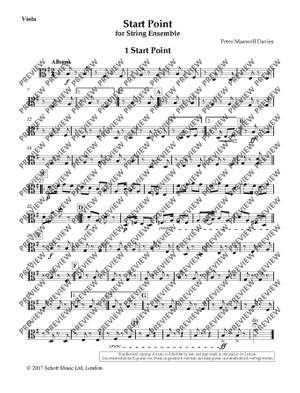 Maxwell Davies, Sir Peter: Start Point