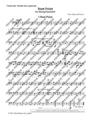 Maxwell Davies, Sir Peter: Start Point
