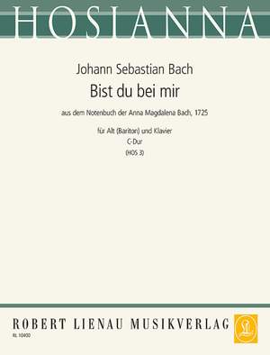 Bach, Johann Sebastian / Stoelzel, Gottfried Heinrich: Bist du bei mir 3