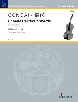 Gondai, Atsuhiko: Chorales without Words op. 185