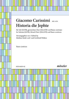 Carissimi, Giacomo: Historia di Jephte