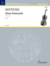 Watkins, Huw: Three Postcards