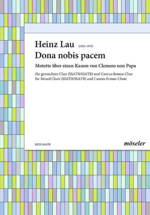 Lau, Heinz: Give us peace
