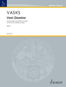Vasks, Pēteris: Veni Domine