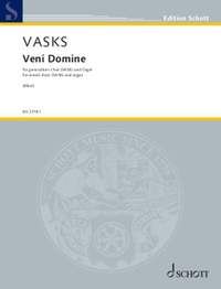Vasks, Pēteris: Veni Domine