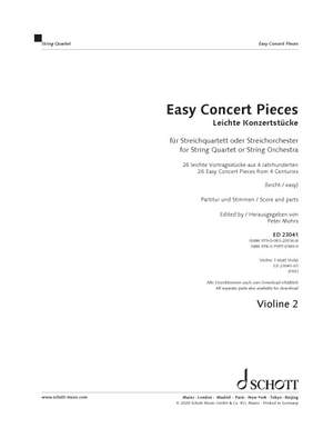 Easy Concert Pieces