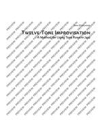 Twelve-Tone Improvisation Product Image