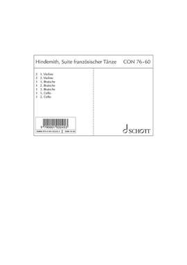 du Terte, Estienne / Gervaise, Claude: Suite französischer Tänze