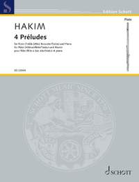 Hakim, Naji: 4 Préludes