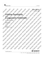 Bartók, Béla: 4 Easy Dance Pieces / 6 Hungarian Folksongs Product Image