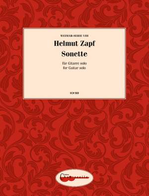 Zapf, Helmut: Sonette VIII