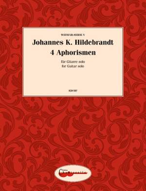 Hildebrandt, Johannes K.: 4 Aphorismen V