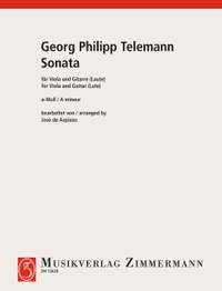 Telemann, Georg Philipp: Sonata A minor